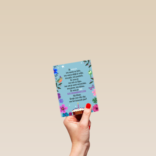 Verjaardagskaart ik wens je