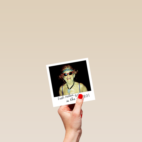 polaroid just relax 50 is the new 30