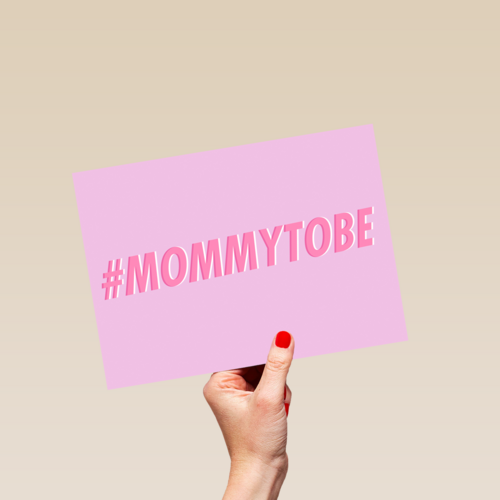 moederdag kaart mommy to be
