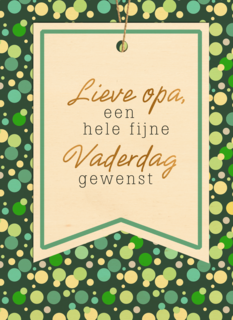 vaderdag kaart voor opa