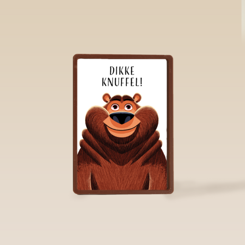 kaart dikke knuffel beer folio