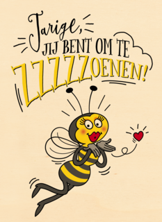 verjaardagskaart je bent om te zzzzzoenen