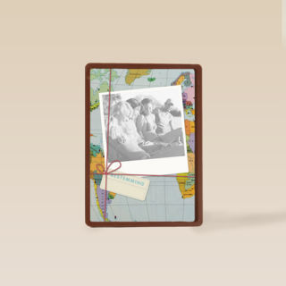 wereldkaart we zullen je missen