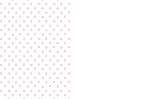 fotokaart staand roze stippen