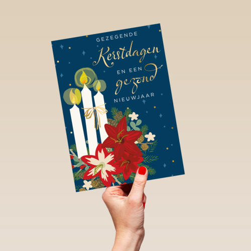 Gezegende kerstdagen en gezond nieuwjaar