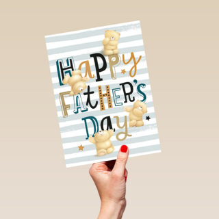 vaderdag kaart lief forever friends happy vadersday