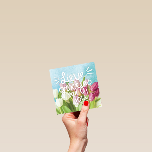 lieve lente groetjes voor jou