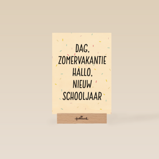 dag zomervakantie