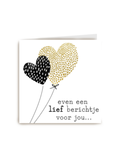 sterktekaart even een lief berichtje voor jou