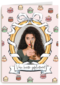 Verjaardagskaart foto cupcakes en spiegel