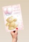 beer met ballon jarig