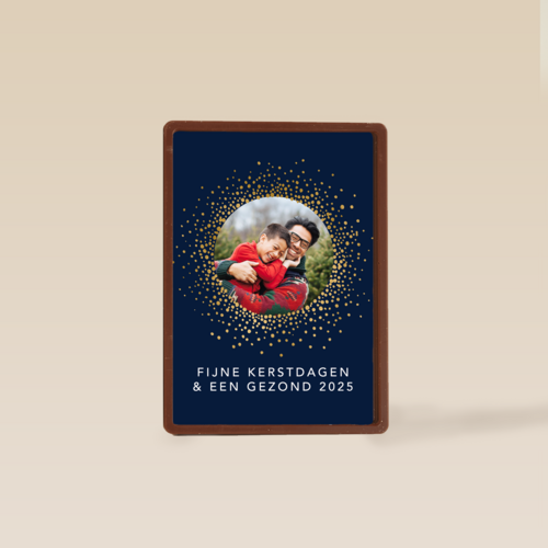 Fotokaart kerst gezond nieuwjaar 2025