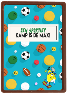 Sporta sportieve Op kamp kaart
