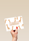Geboorte felicitatie kleinkind Giraffe design