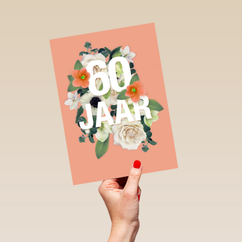boeket voor zestig jaar