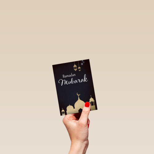 ramadan kaart ramadan mubarak