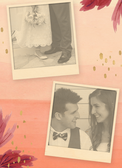 Houten Kaart Huwelijksjubileum | Houten Kaart Hallmark | Huwelijksjubileum | Fotokaart Tropical