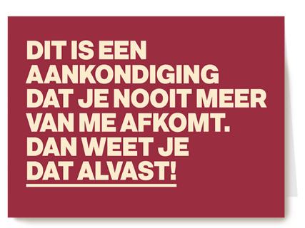 andC aankondiging