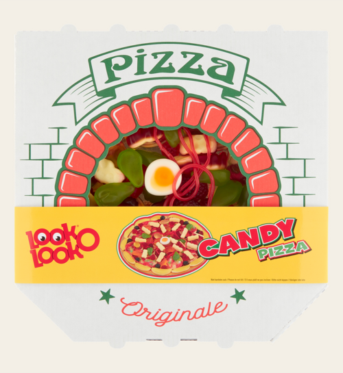 Pizza van Snoep