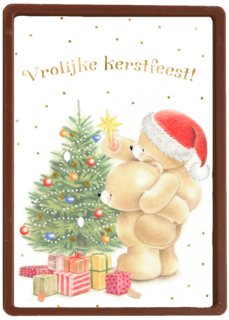 Klassieke kerstkaart