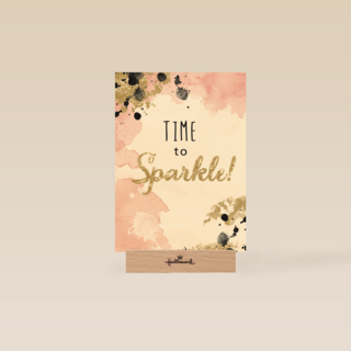 watercolor time to sparkle