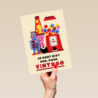 Verjaardag Niet Oud Maar Vintage