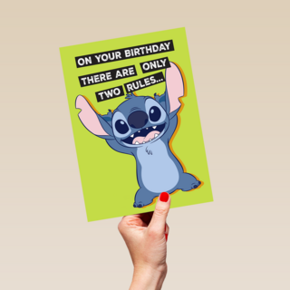 Stitch Two Birthday Rules