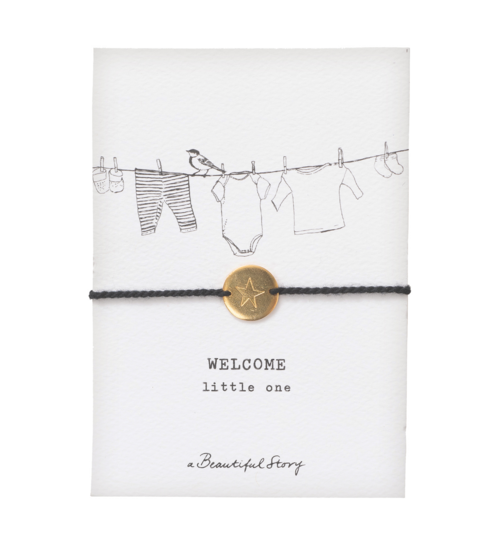 A Beautiful Story Welcome Little One Armbandje