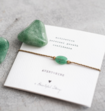 A Beautiful Story Armband Aventurijn