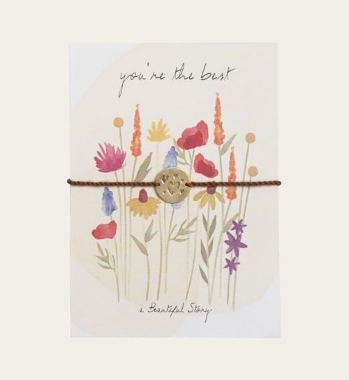 A Beautiful Story Armband Je Bent De Beste  