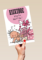 funny mail kiekeboe kleine meisje