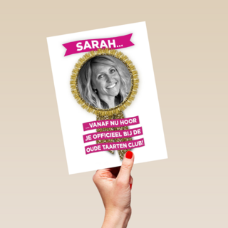 sarah een mooie medaille