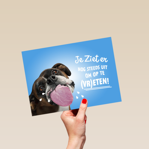 je ziet er nog steeds uit om op te vreten