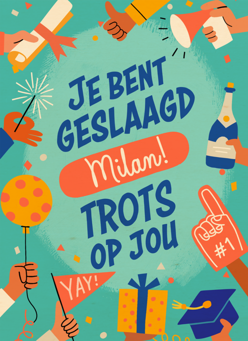 Houten Kaart Felicitatie Diploma Examenfeest | Houten Kaart Hallmark | Felicitatie Diploma Examenfeest | Geslaagd Trots Op Jou Naam