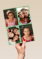 Fotokaart Collage Groen