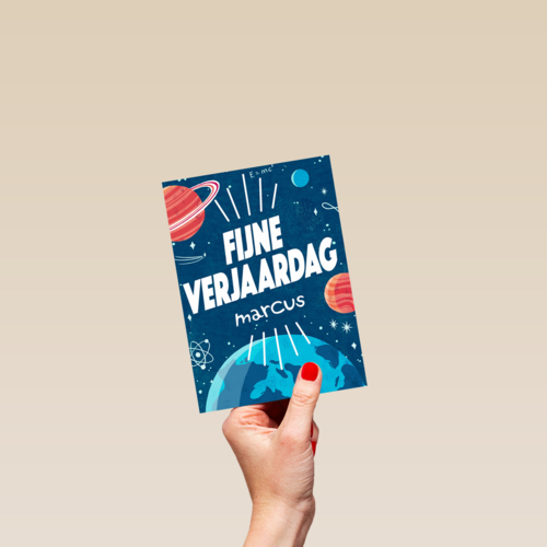 een verjaardag uit de ruimte