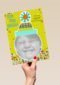 foto kaart verjaardag kids jongen met feestmuts