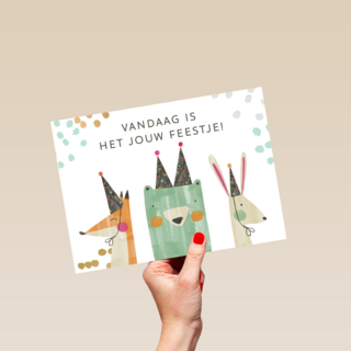 vandaag is het jouw feestje met deze beesten