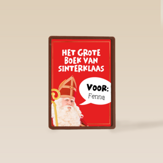 Sinterklaaskaart Het grote boek van Sinterklaas