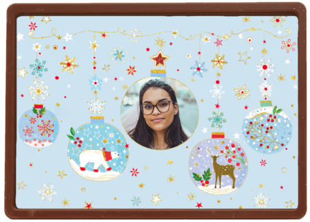 Turnowsky Fotokaart Kerstbal