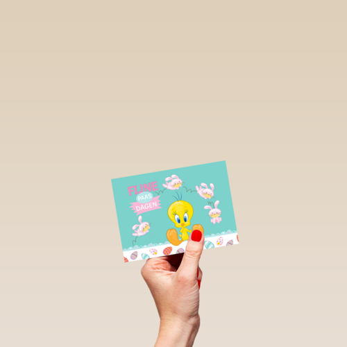 Tweety Fijne Paasdagen kaart
