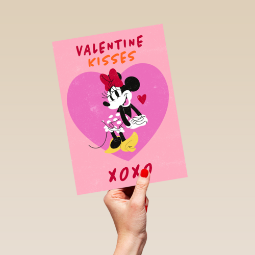 Valentine Kisses Minnie