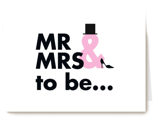 mr and mrs to be