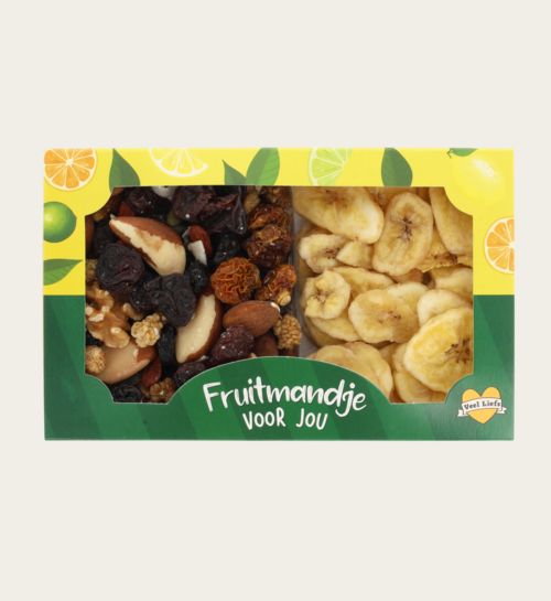 Brievenbus Gedroogd Fruit en Noten Fruitmandje Voor Jou