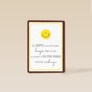 smiley met thermometer