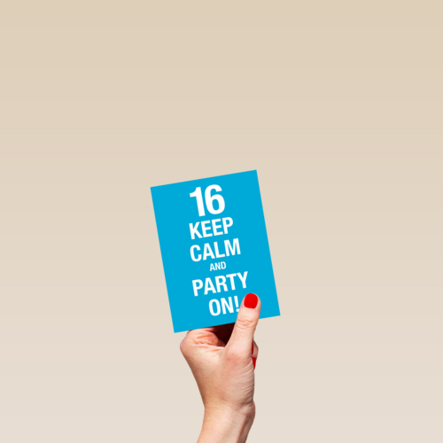 16 keep calm and party n