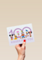 Vriendschapskaart Disney 100 kisses for you