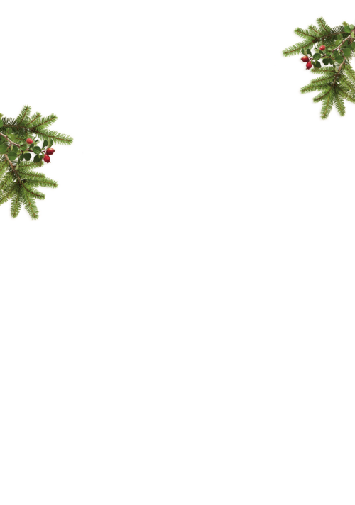 kerstdiner fotokaart liggend