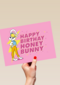 happy birthday honey bunny