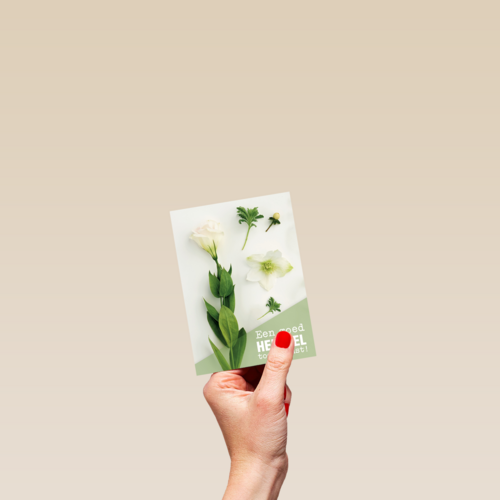 botanical kaart een goed herstel toegewenst